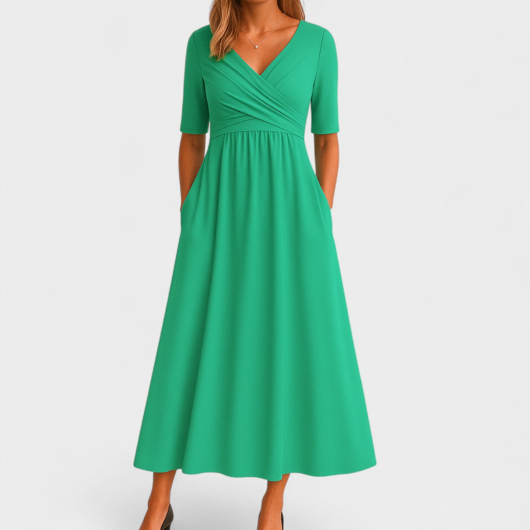 Rachel™ | Robe élégante toute occasion Vert