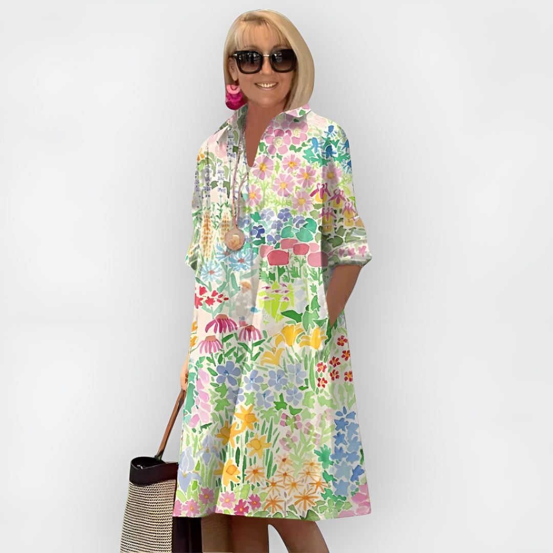 Henriette™ | Robe Maxi Fleurie