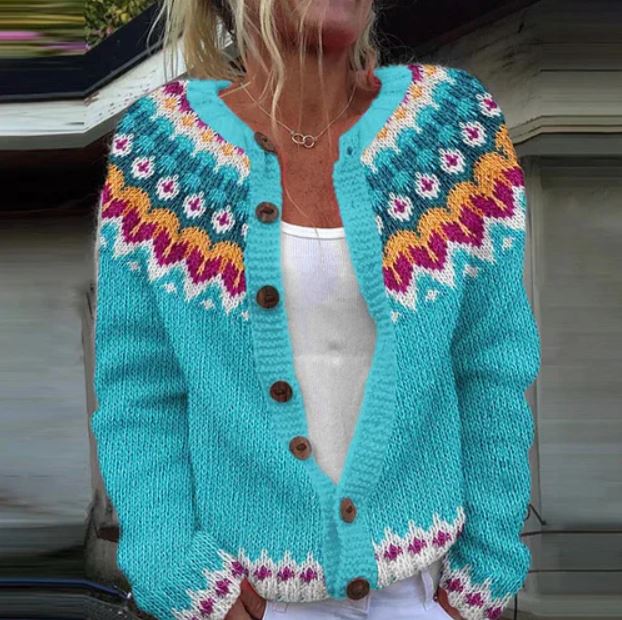 Lydiane™ | Gilet avec motif imprimé