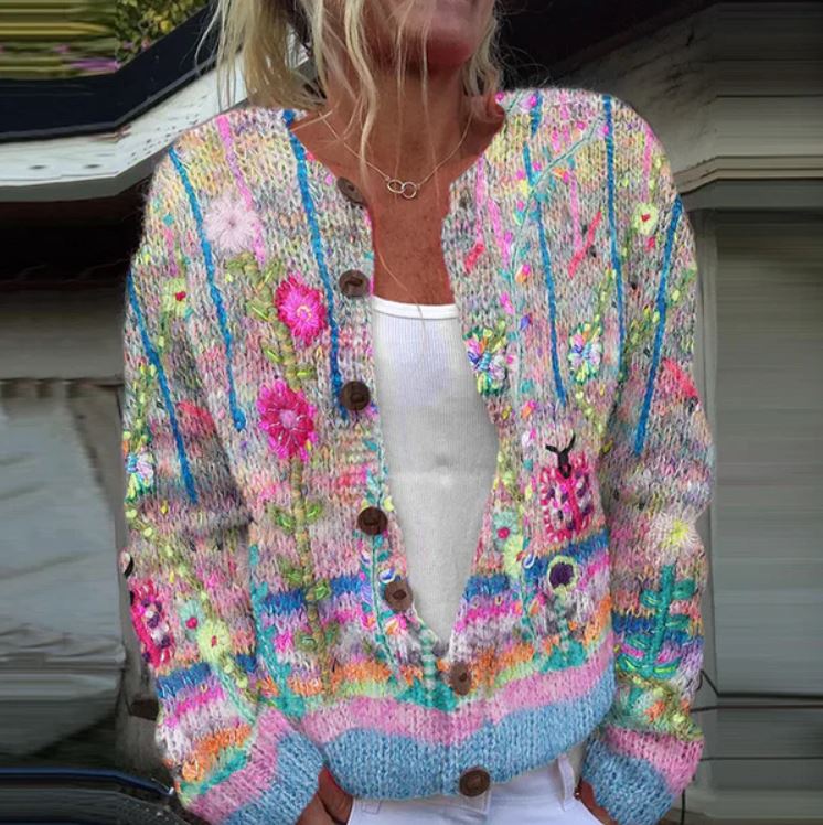 Auriane™ | Gilet avec motif imprimé