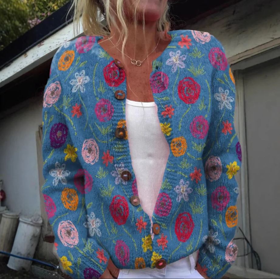 Lorette™ | Gilet avec motif imprimé