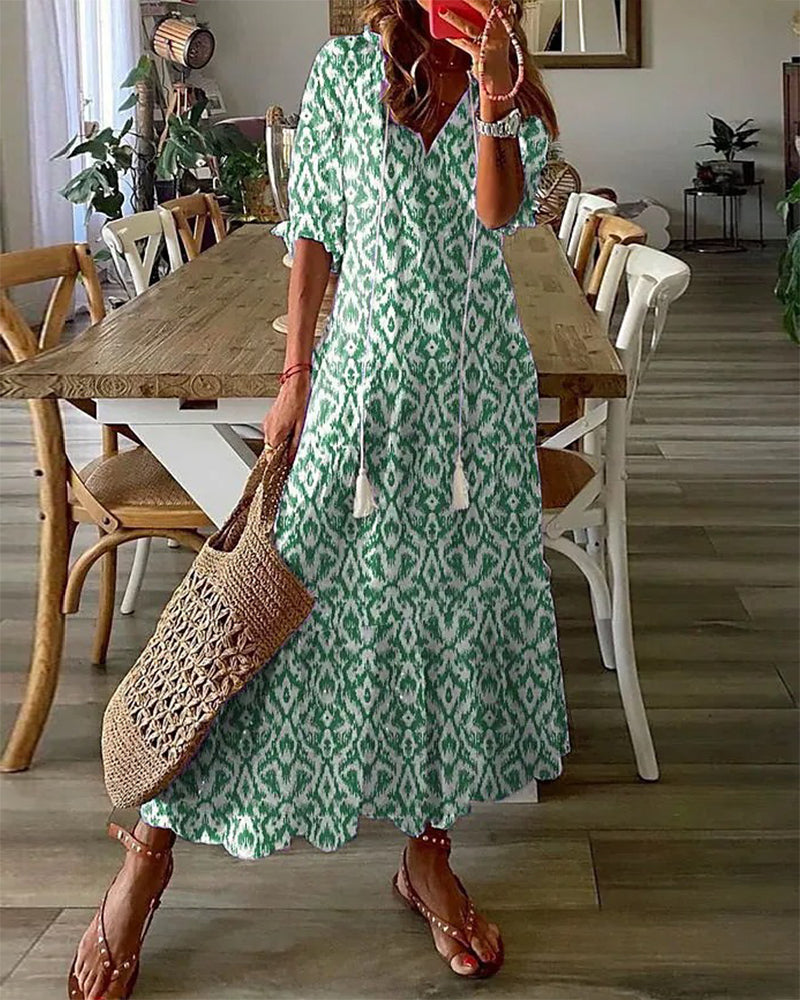 Églantine™ |  Abito bohémien con copertura del ventre