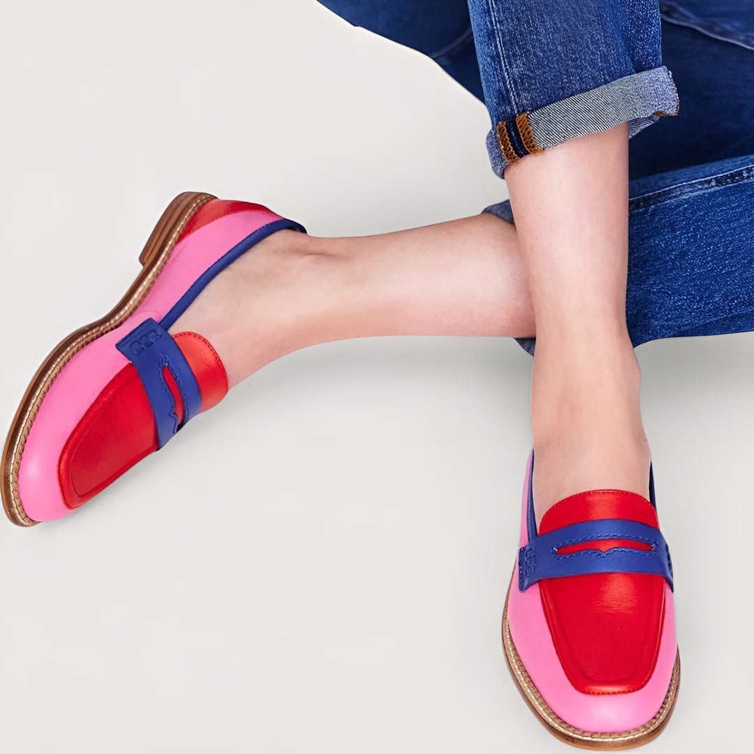 Ottillie™ | Mocassins aux accents colorés