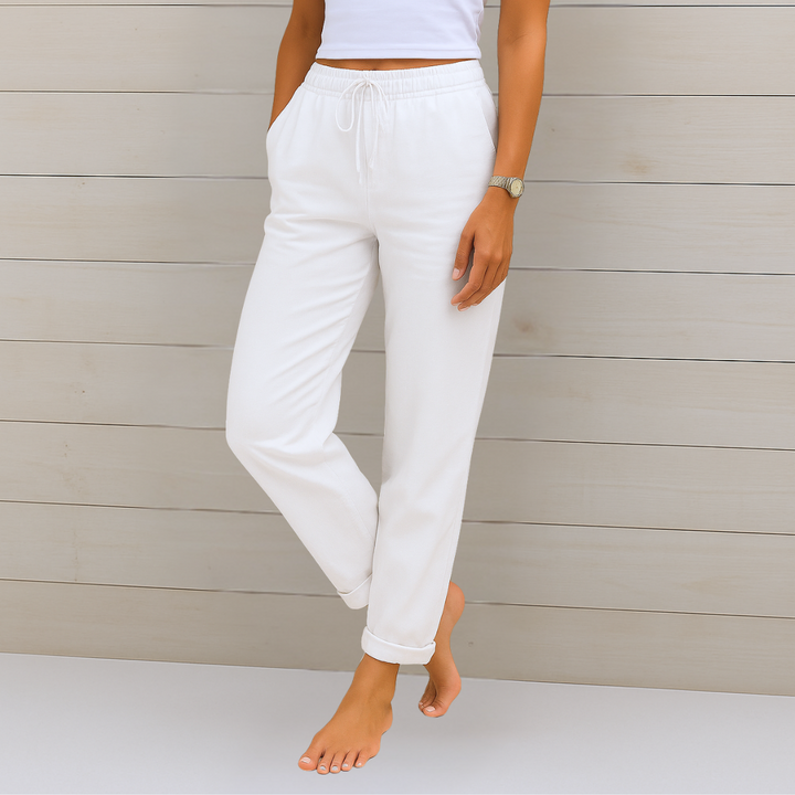Isabelle™ | Pantalon Lin Premium Respirant