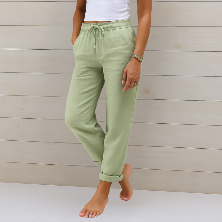 Isabelle™ | Pantalon Lin Premium Respirant