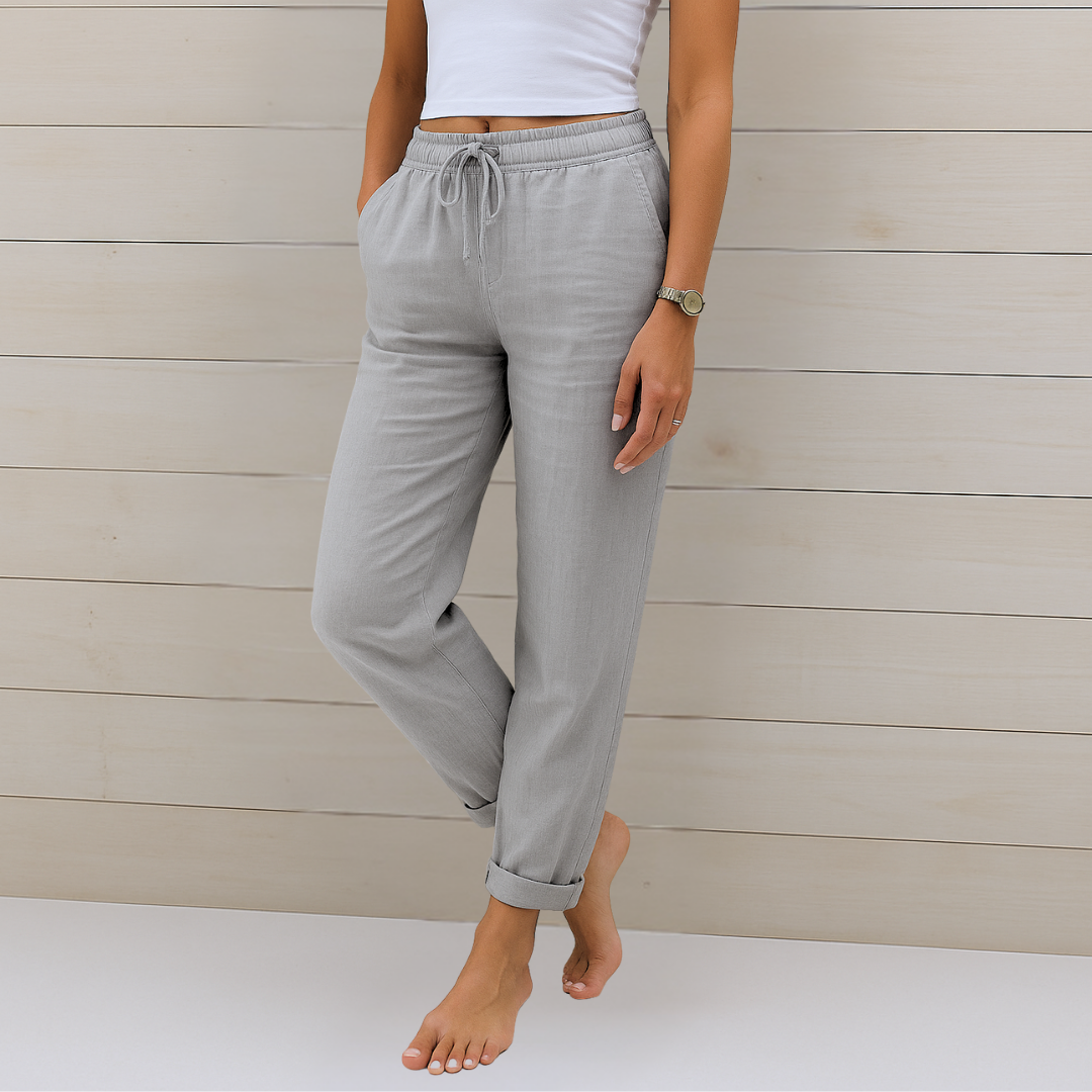 Isabelle™ | Pantalon Lin Premium Respirant
