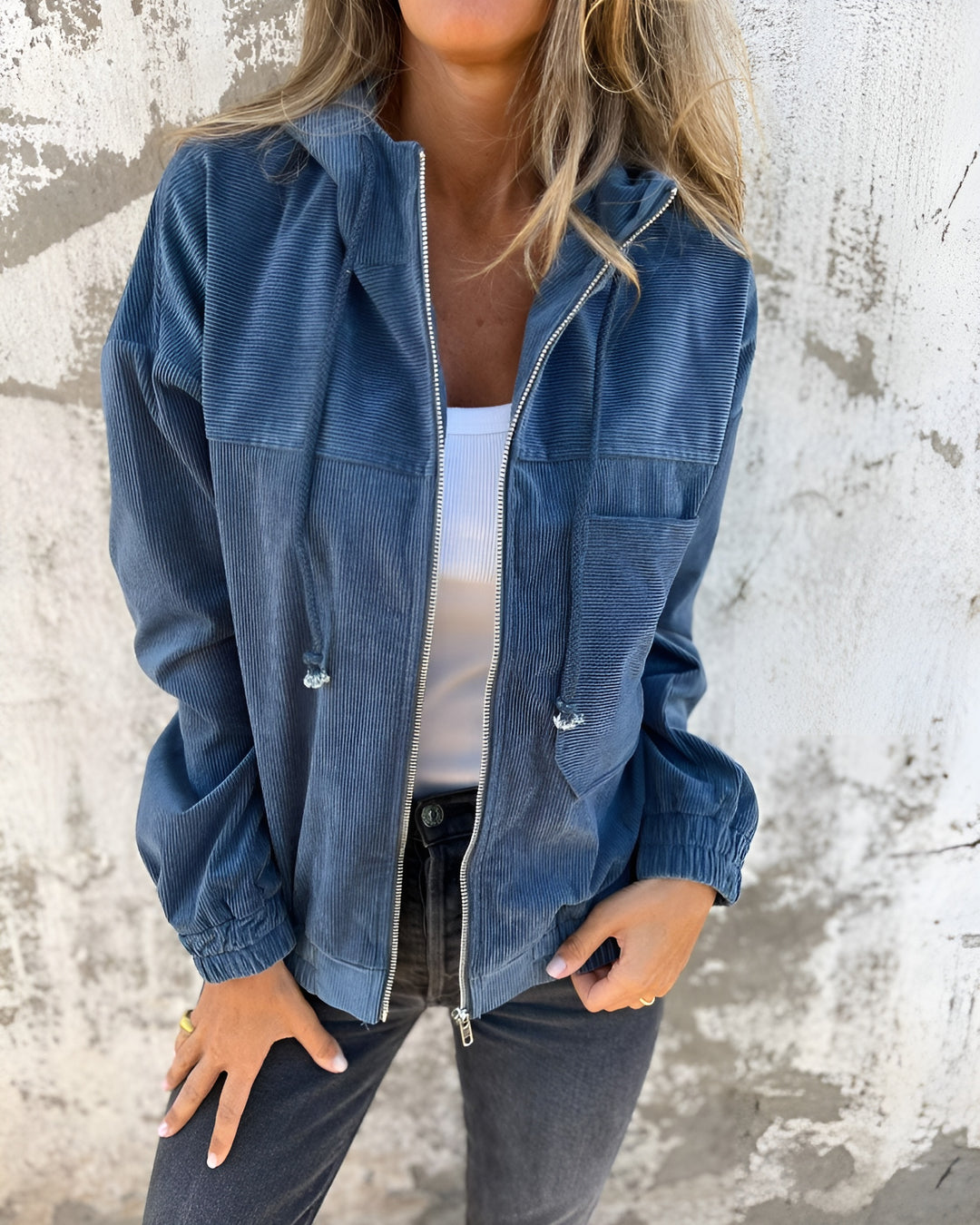 Cassandre | Veste en velours côtelé