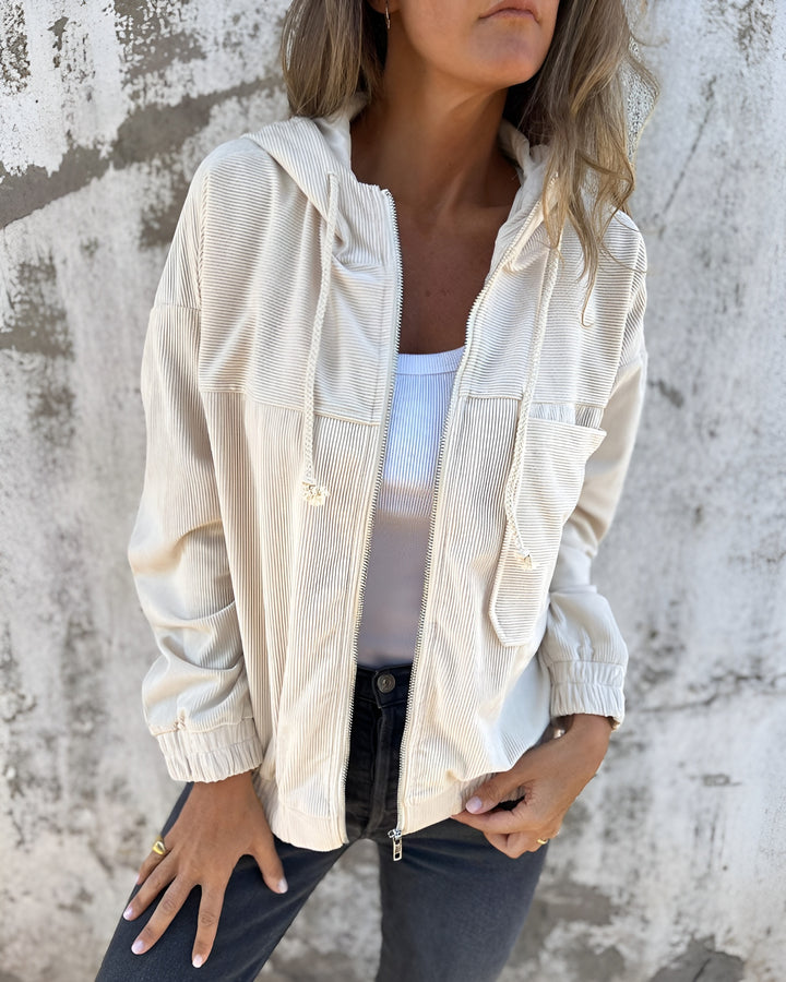Cassandre | Veste en velours côtelé