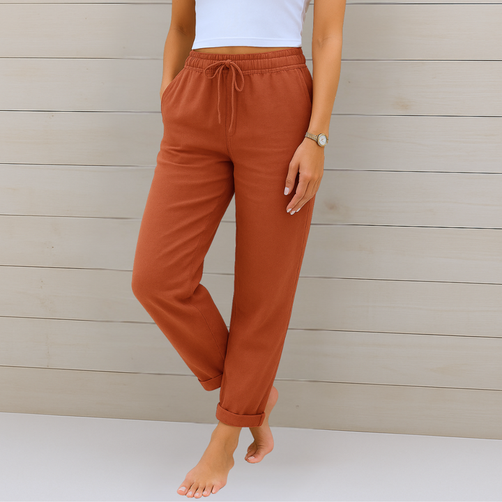 Isabelle™ | Pantalon Lin Premium Respirant