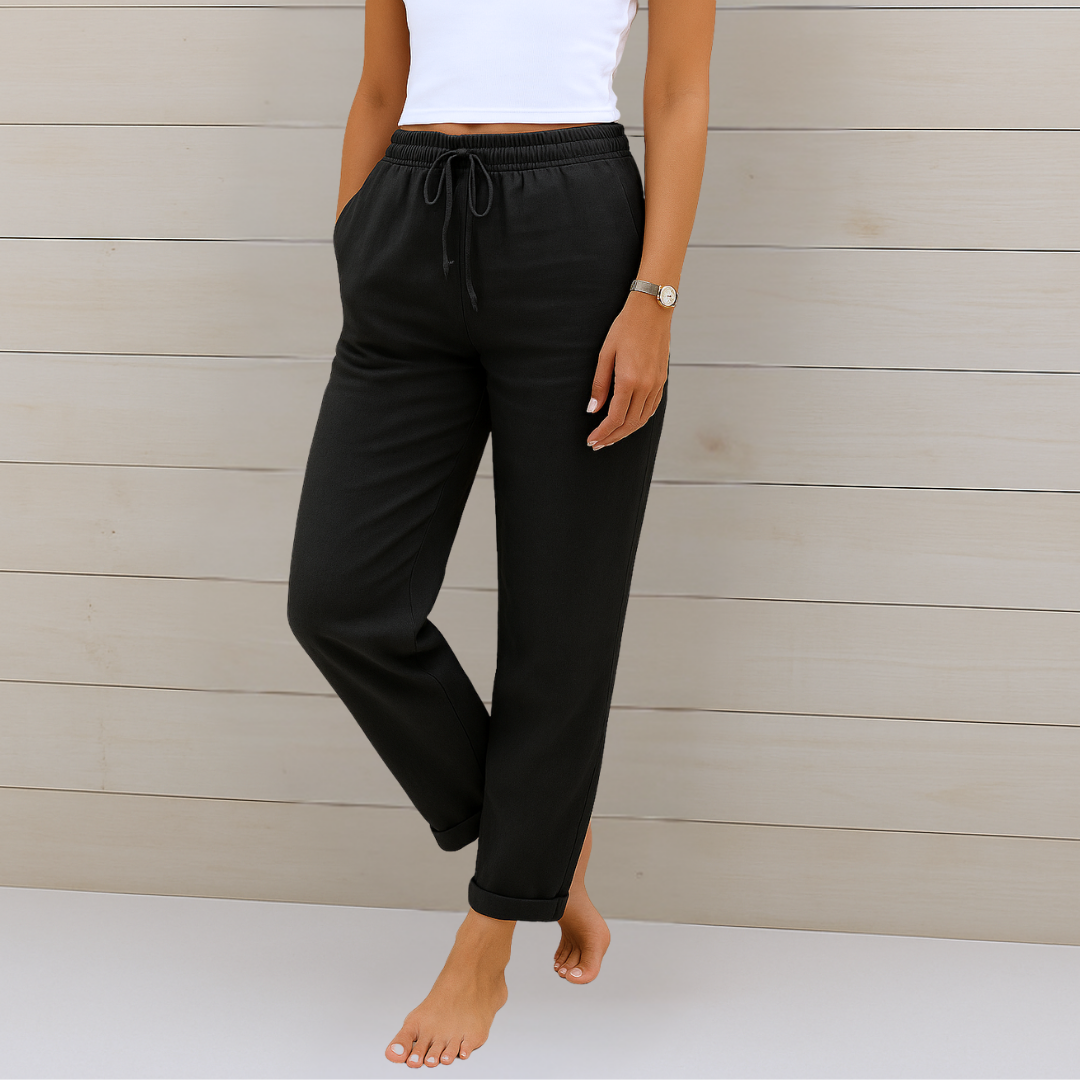 Isabelle™ | Pantalon Lin Premium Respirant