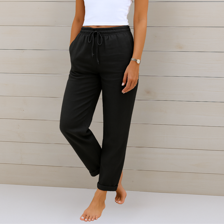 Isabelle™ | Pantalon Lin Premium Respirant