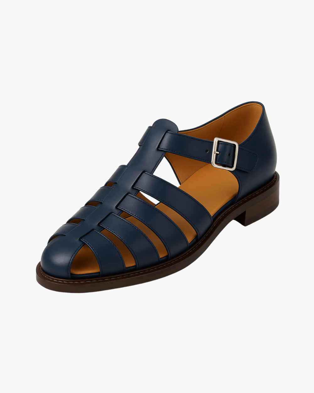 Gaspard™ | Sandales fermées en cuir avec bride élégante