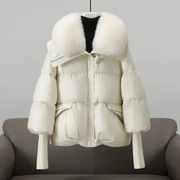 Chupa™ | Cappotto invernale con colletto in pelliccia di lusso.