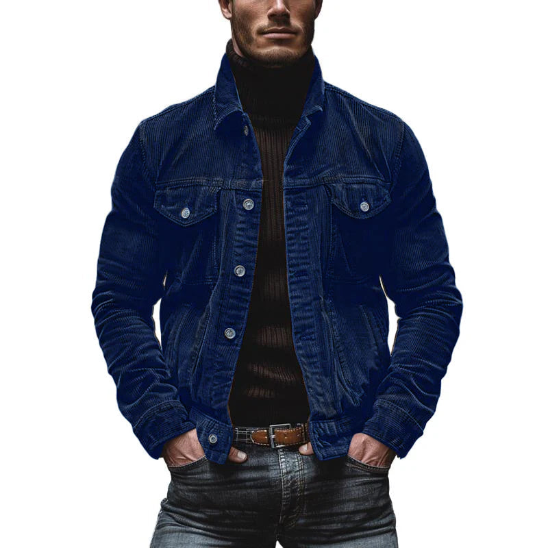 Lucas™ | Veste Rétro en Velours Côtelé pour Hommes