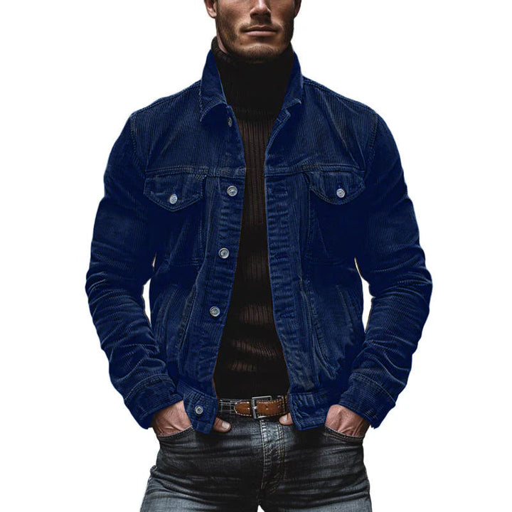 Lucas™ | Veste Rétro en Velours Côtelé pour Hommes
