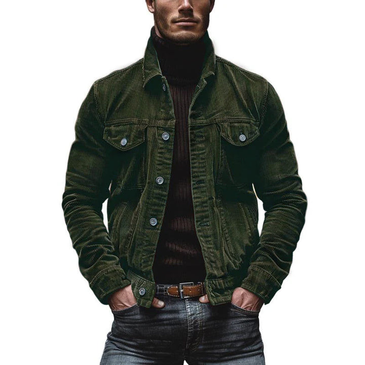 Lucas™ | Veste Rétro en Velours Côtelé pour Hommes