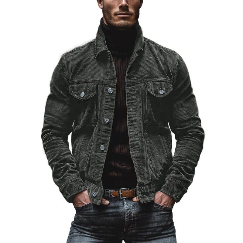 Lucas™ | Veste Rétro en Velours Côtelé pour Hommes