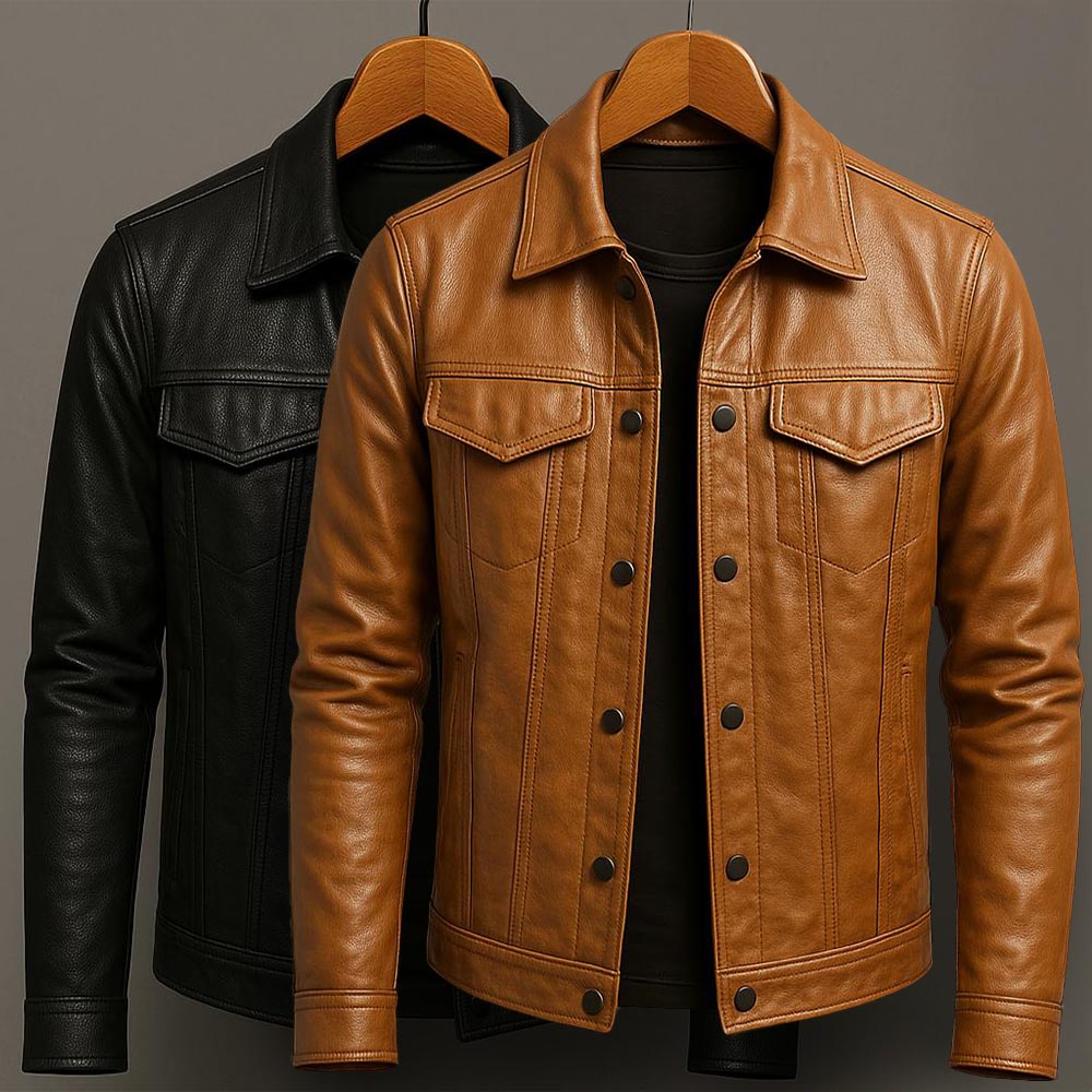 Mélchior™ | Veste en cuir