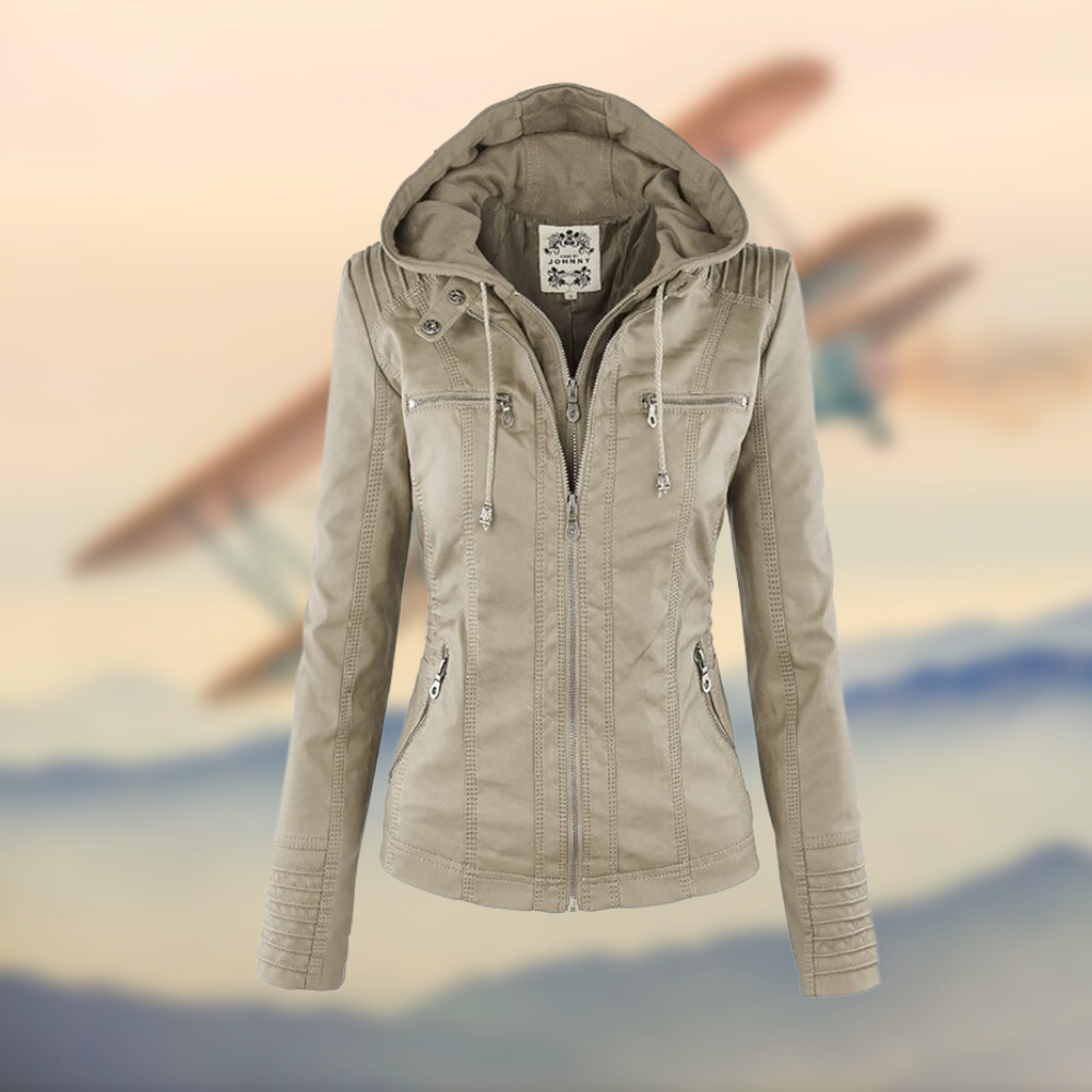 Hélène™ | Veste en cuir pour femmes