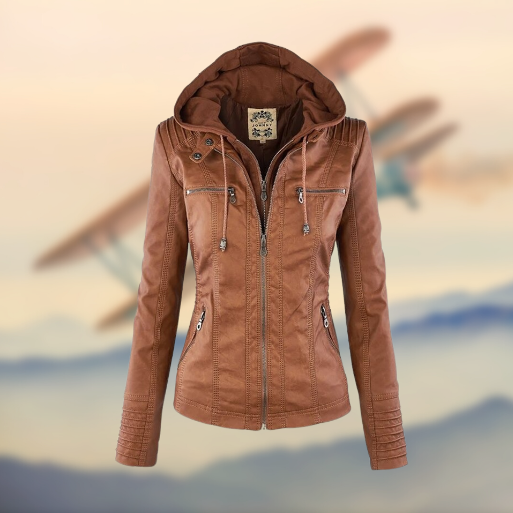 Hélène™ | Veste en cuir pour femmes