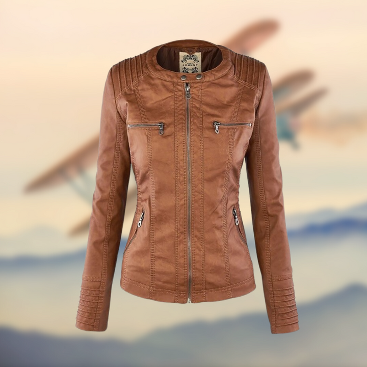 Hélène™ | Veste en cuir pour femmes