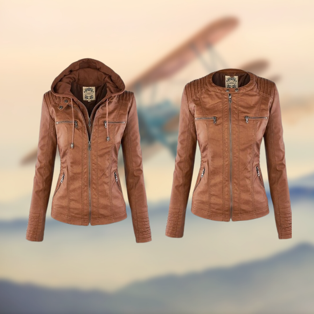Hélène™ | Veste en cuir pour femmes