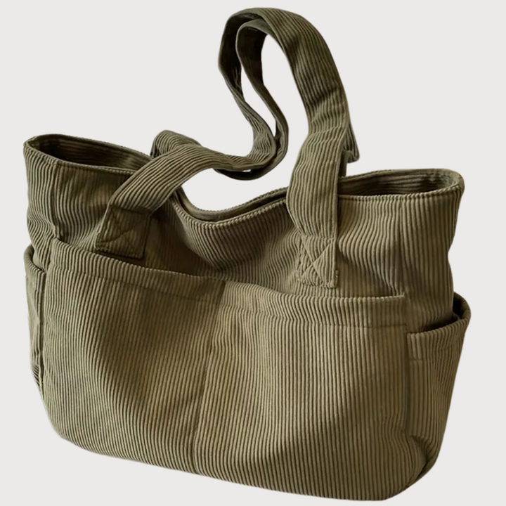 Fauvette™ | Sac cabas à côtes