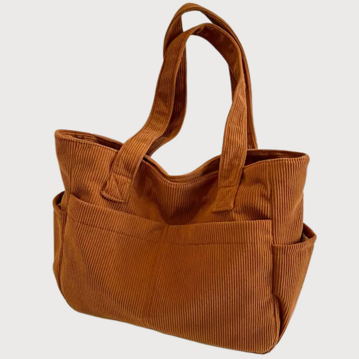 Fauvette™ | Sac cabas à côtes