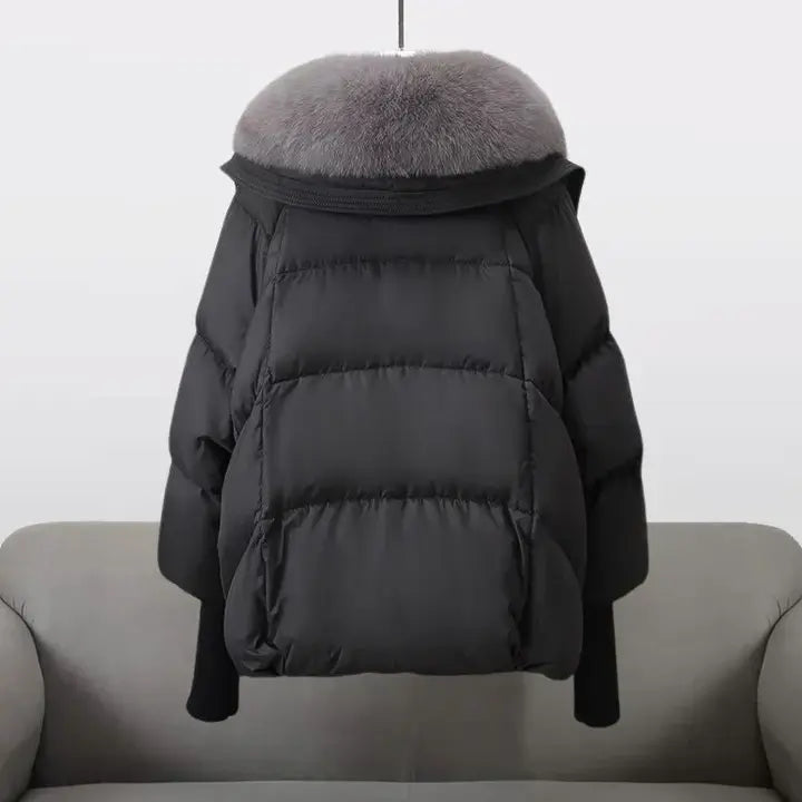 Chupa™ | Cappotto invernale con colletto in pelliccia di lusso.