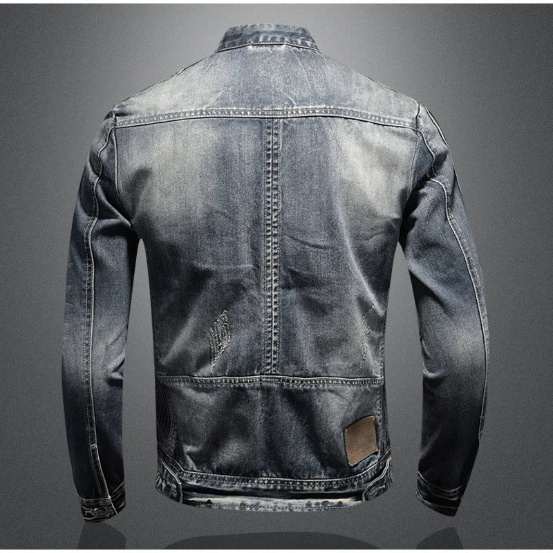 Markus™ | Giacca in Denim Casual da Inverno.