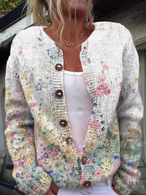 Margot™ | Cardigan fleuri pour l'automne et l'hiver