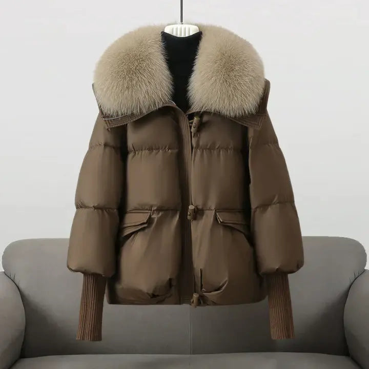 Chupa™ | Cappotto invernale con colletto in pelliccia di lusso.