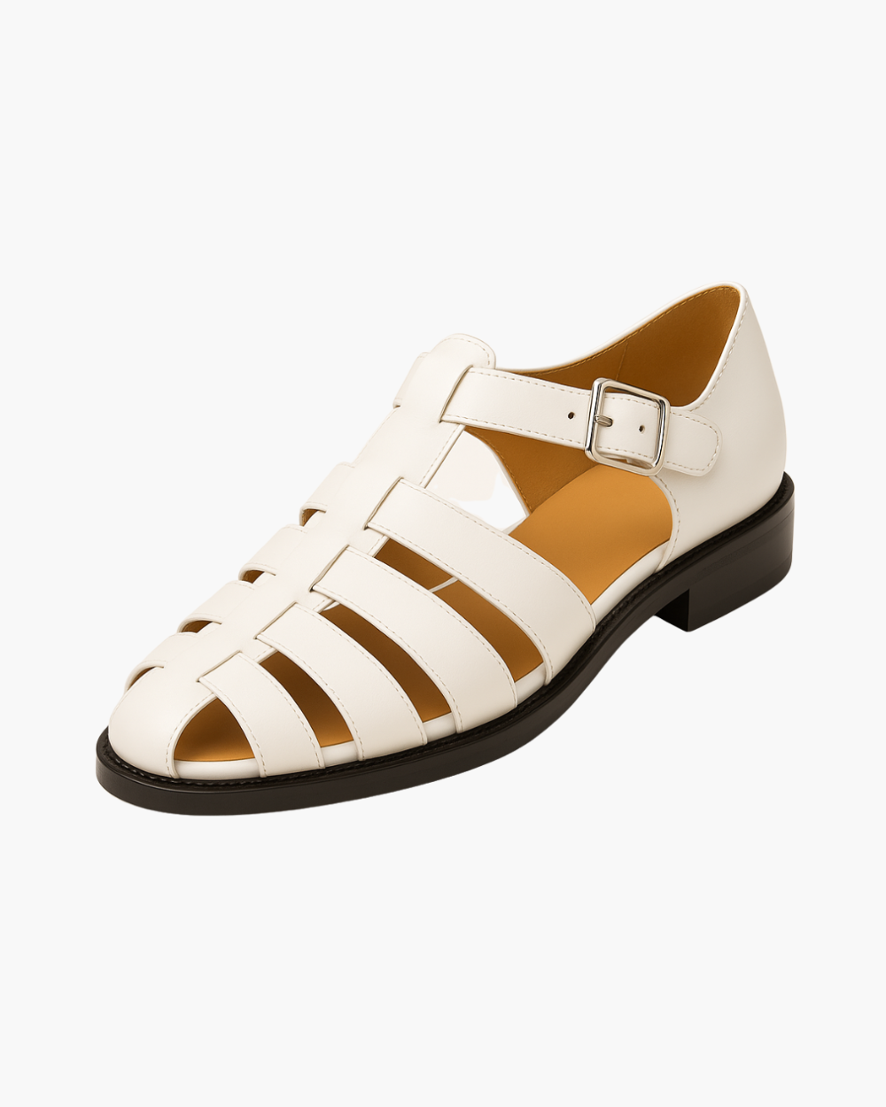 Gaspard™ | Sandales fermées en cuir avec bride élégante