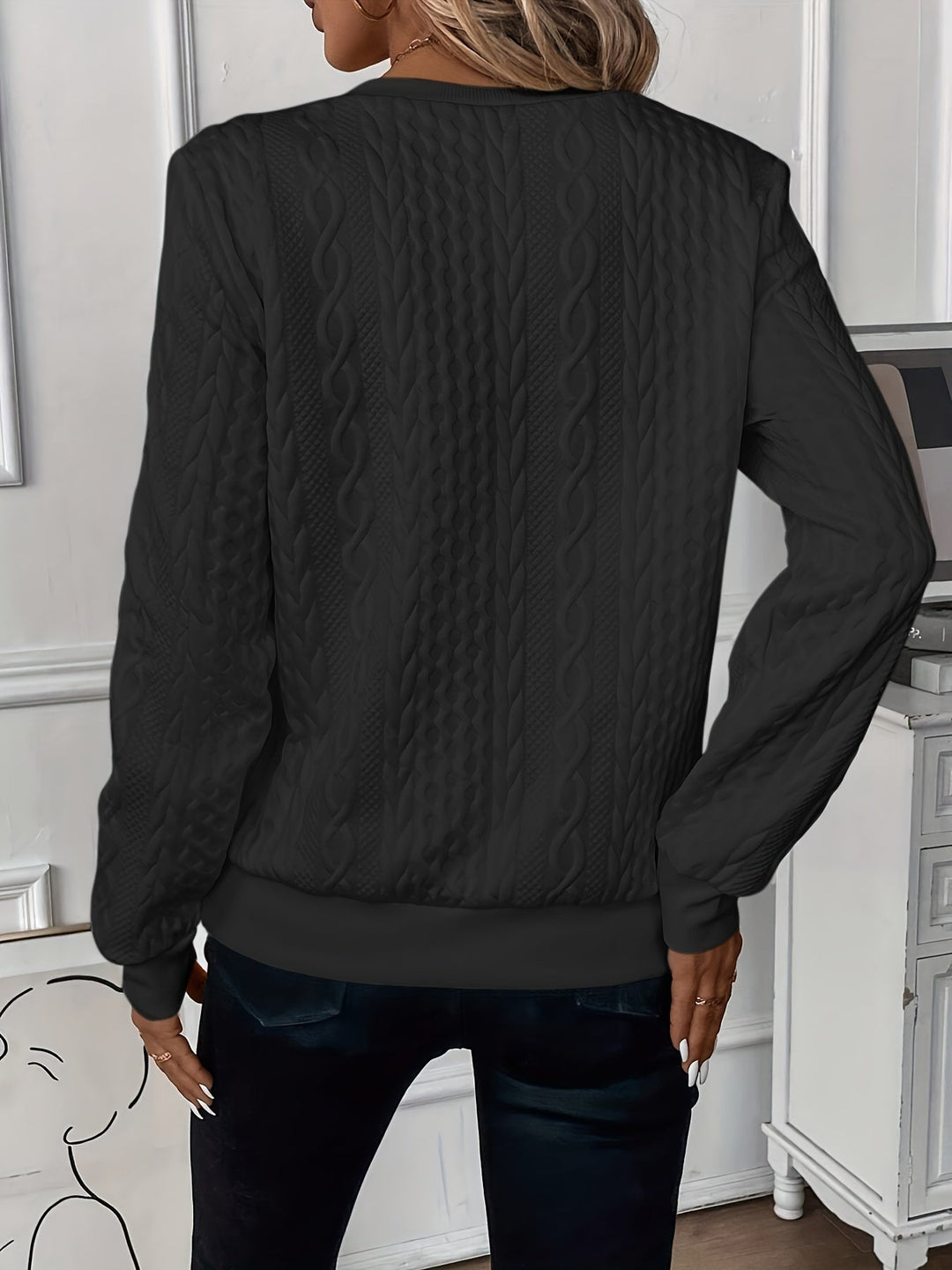 Anne™ | Pull tricoté élégant et épuré
