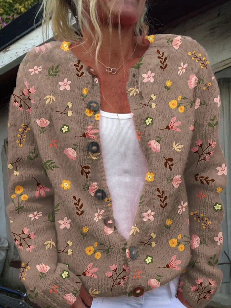 Margot™ | Cardigan fleuri pour l'automne et l'hiver