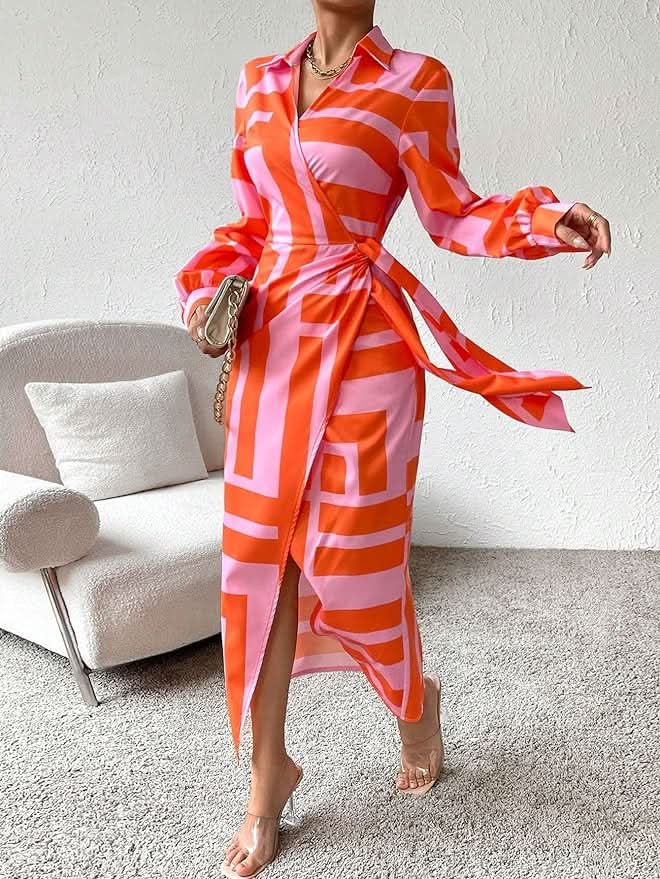 Estelle™ | Abito a busta elegante