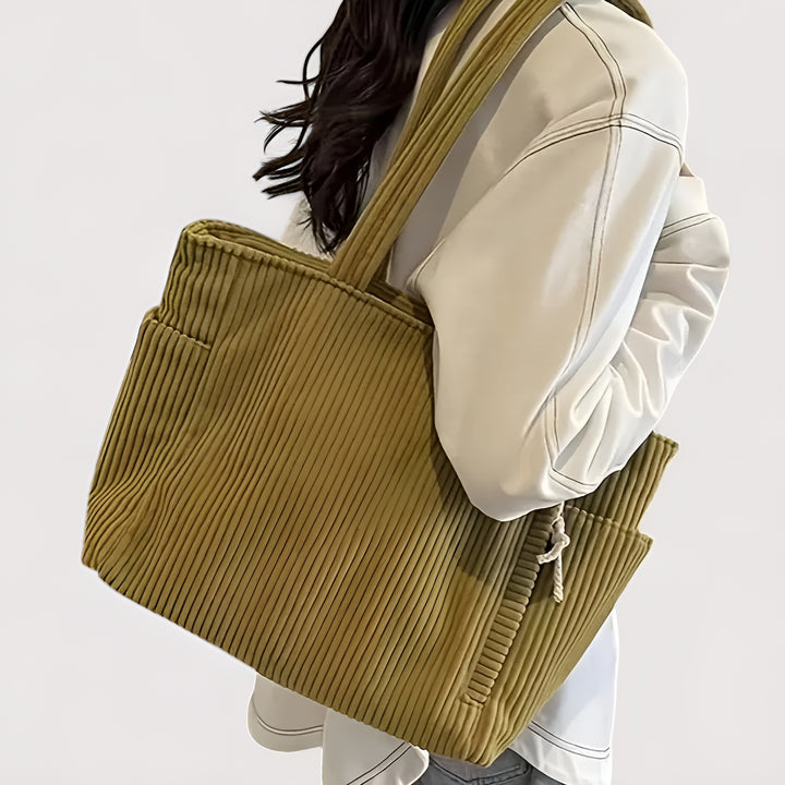 Marcelline™ |  Sac cabas à côtes