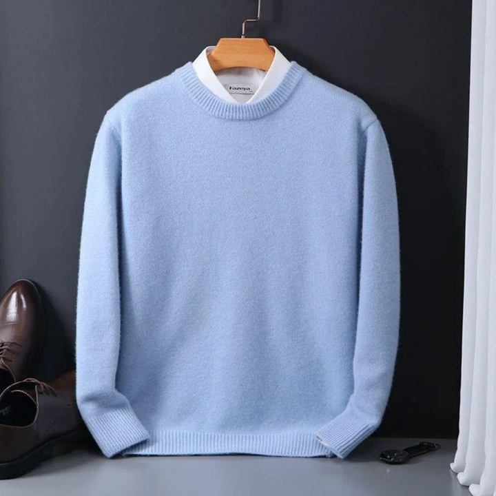 Laurent™ | Pull Col Rond en Laine