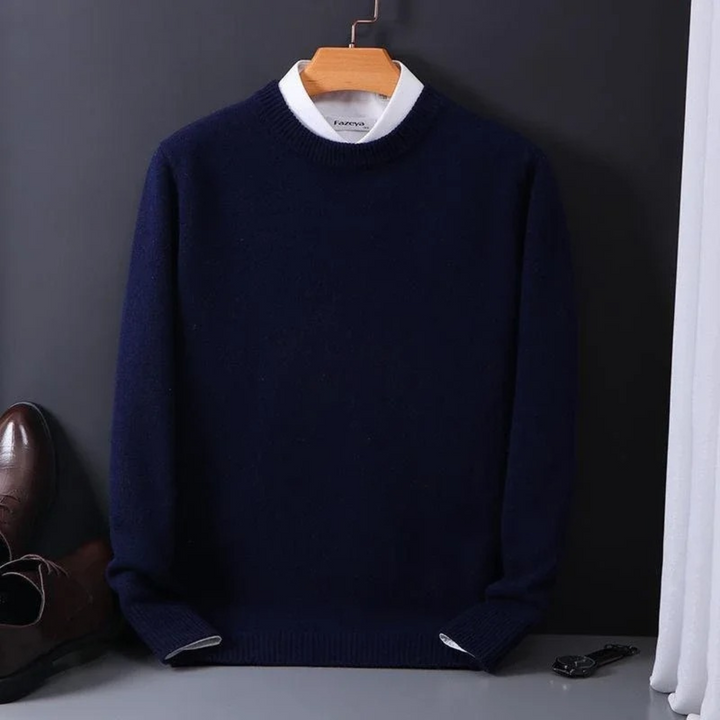 Laurent™ | Pull Col Rond en Laine