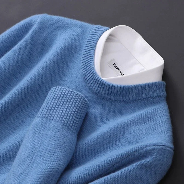 Laurent™ | Pull Col Rond en Laine