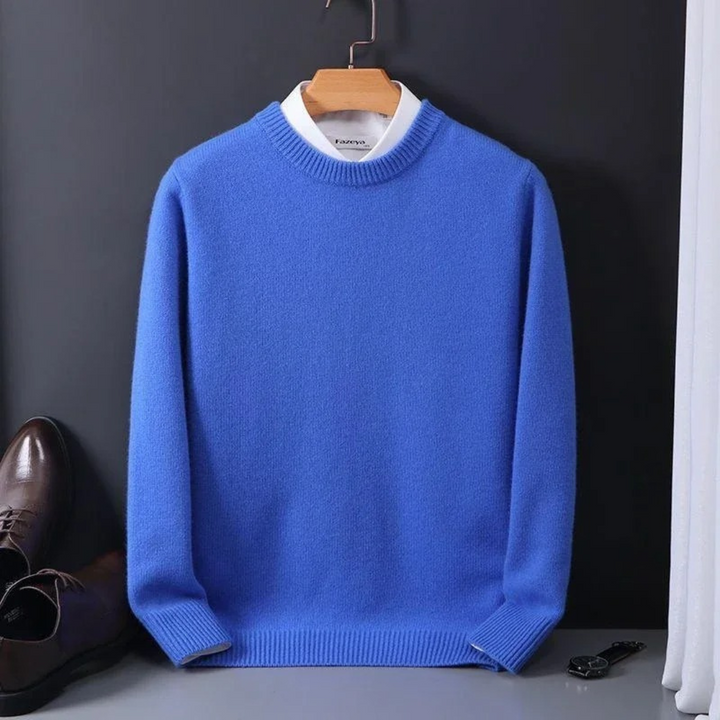 Laurent™ | Pull Col Rond en Laine