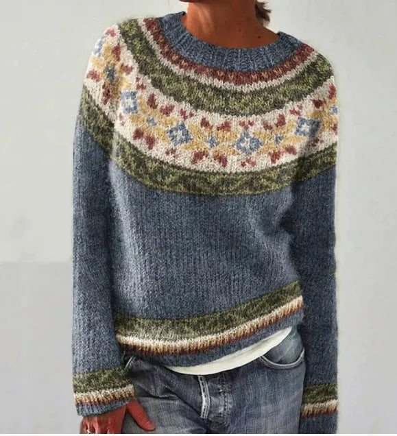 Odile™ | Pull d'automne rétro pour un confort et style ultimes