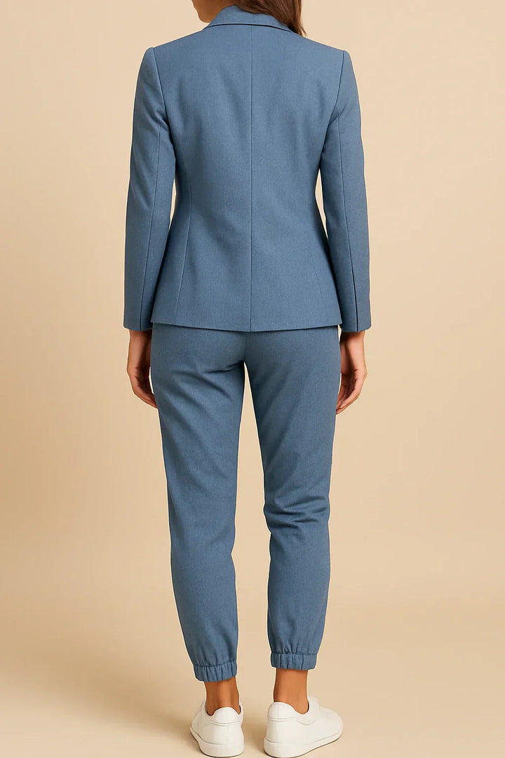 Paule™ | Ensemble Élégant avec Blazer et Pantalon