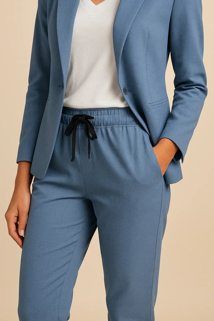 Paule™ | Ensemble Élégant avec Blazer et Pantalon