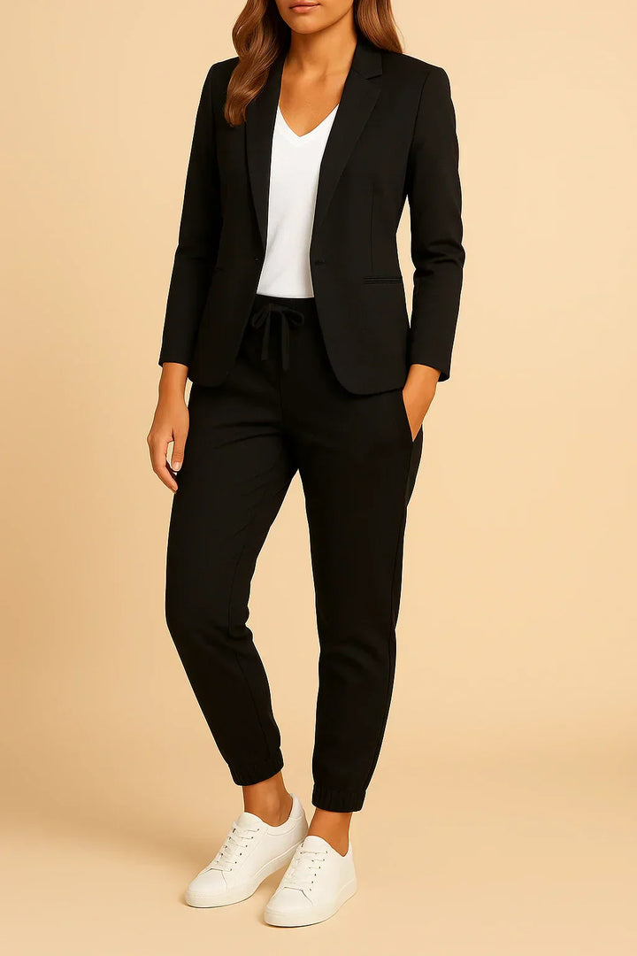 Paule™ | Ensemble Élégant avec Blazer et Pantalon