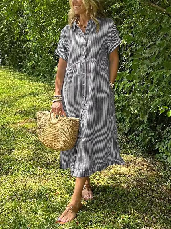 Élise™ | Robe Maxi Élégante et Aérienne