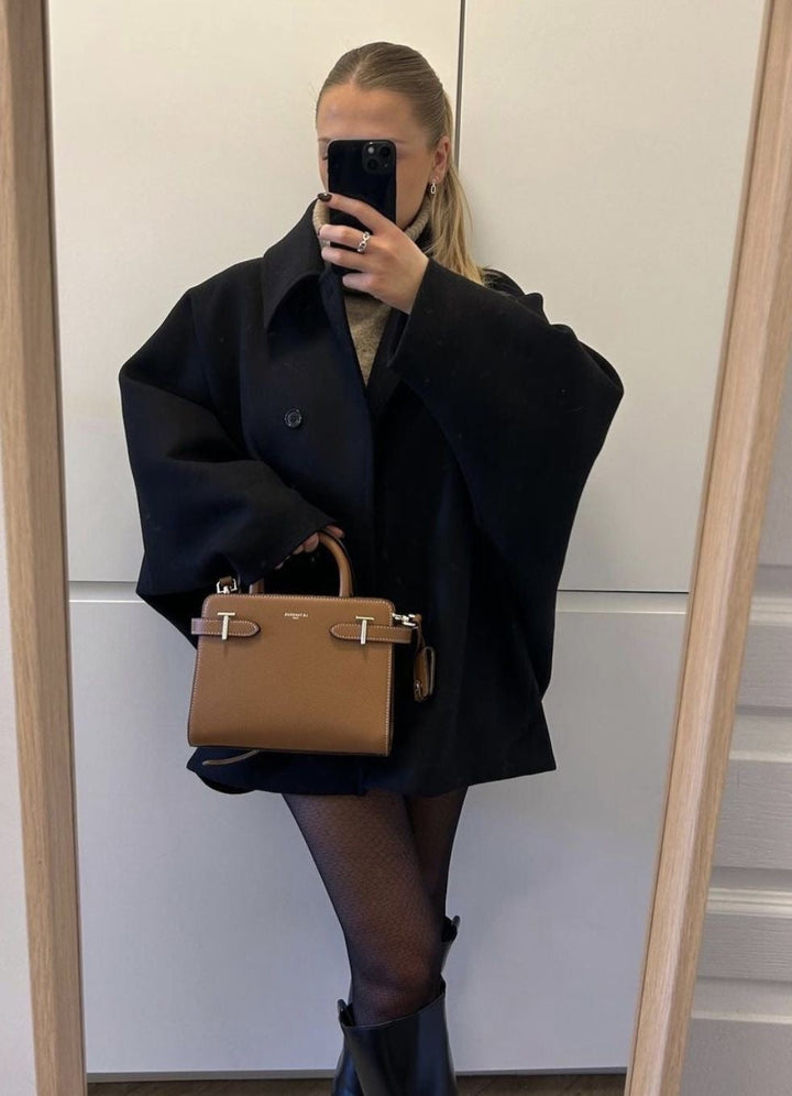 Solange™ | Manteau en laine oversize