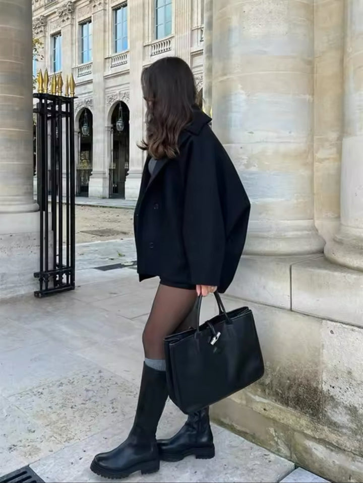 Solange™ | Manteau en laine oversize