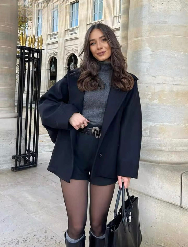 Solange™ | Manteau en laine oversize