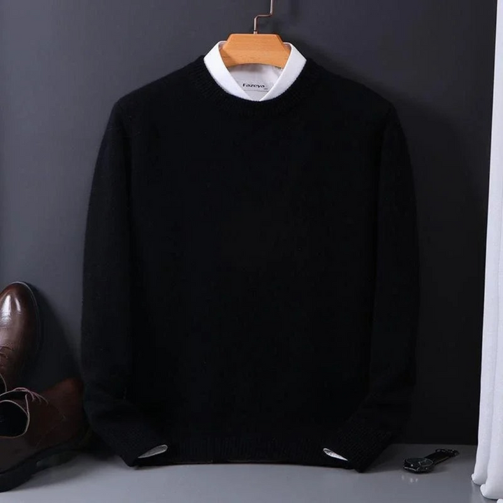 Laurent™ | Pull Col Rond en Laine